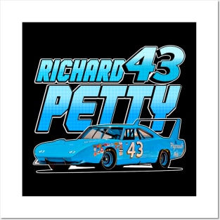 Richard Petty 43 Superbird Legend 70S Retro Posters and Art